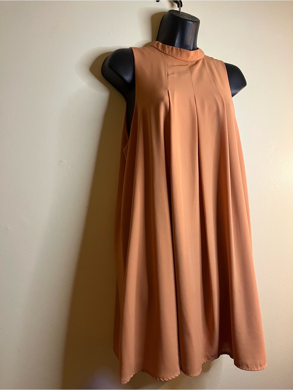 Forever 21 Sleeveless Dress in Terracotta